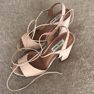 Steve Madden Chunky Wrap Heels